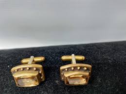 Stephen Dweck Signed Sterling Faceted Citrine Cuff Links Vintage. | eBay