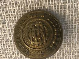 1900s RAILROAD EMPLOYEE UNIFORM BRASS BUTTON BROOKLYN CONEY ...