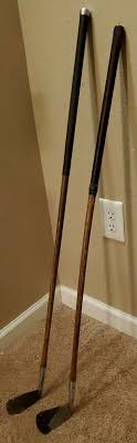 Burke Wood Shaft Golf Clubs Antiques | eBay