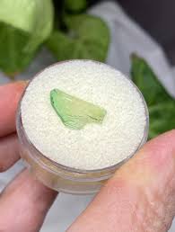 Rare Chromium Green North Carolina Bicolor Hiddenite Crystal ...