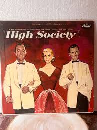HIGH SOCIETY FRANK SINATRA FIRST PRESS VINYL LP 1956 BING ...