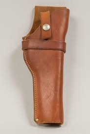 Firearm holster from Warshal's Sporting Goods, 1950s ...