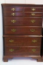 Sold at Auction: JAMESTOWN STERLING Cherry Finish 4 PC. Bedroom Set: