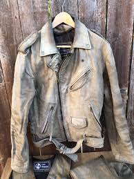 Vintage Leather Headquarters Mens Jacket Vest Chaps Las ...