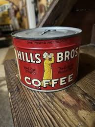 Vintage Hills Brothers Coffee Can | eBay