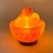 Natural Red Himalayan Salt Lamp 2-3kg - Etsy