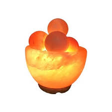 Bowl with Massage Balls Himalayan Salt Novelty Table Lamp Pink - Q&A Himalayan Salt: USB Powered, Incandescent Light : Target