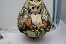 Yuhime Doll Vintage Japanese Fabric Body Porcelain Face 8 ...