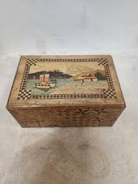 Japanese Yosegi Puzzle Box Wooden Secret Trick Box | eBay
