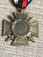 German Issued Medals & Ribbon World War I Militaria (1914 ...