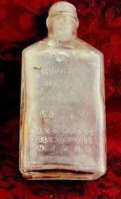 Vintage Hinds Honey And Almond Cream Embossed Clear Glass Bottle | eBay Australia