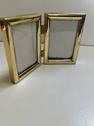 Vintage Gold Brass Mid Century School Photo Picture Frame ...