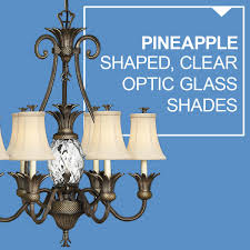 Hinkley Plantation Medium Single Tier Chandelier - Pineapple ...