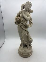 HIP MOREAU Statue by ALEXANDER BACKER CO Chalkware - Girl ...