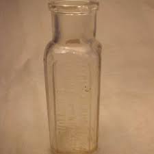 C1890s Otis Clapp & Son Homeo Pharmacy Boston, Mass. , Cork Top Blown Glass Medicine Bottle, Drug Store Decor - Etsy