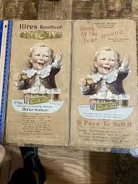 Hires Root beer 1892 Lithograph Checker Board 12”x12” Display Piece. | eBay