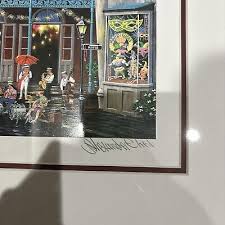 ALEXANDER CHEN The Royal Cafe French Quarter Framed Signed Numbered Ltd Ed Litho | eBay
