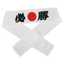 NOLITOY Hachimaki Headband Samurai Japanese White Victory ...