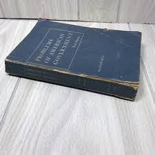 1952 Problems of American Government by Neal Riemer, First Edition | eBay
