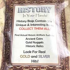 History Bags contain At Least 3 Unique Pieces- Coins Fossils ...