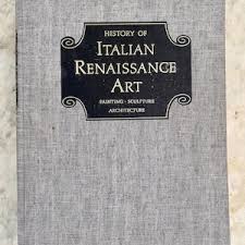 Gray Coffee Table Book on Italian Renaissance Art, Book on ...