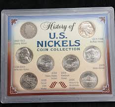 History Of US Nickels coin collection 8 coins TP-10524 | eBay