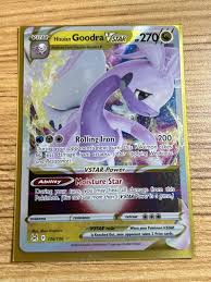 Hisuian Goodra VSTAR 136/196 Full Art Ultra Rare Pokemon ...