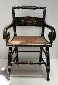 Antique Hitchcock Arm Chair | eBay