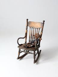 Antique Children's Rocking Chair - Etsy