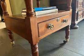 Etagere in Mahogany, 4 Tiers over 1 Drawer, Unusual Brass Side Braces, Late 19th C</p> SKU: LA-313 </p> — LEONARDS NEW ENGLAND