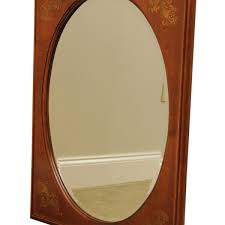 Hitchcock Vintage Maple Stenciled Wall Mirror