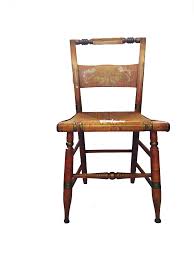 Wood Chairs with Rush Seats (set of 6) SOLD – AnnTiques