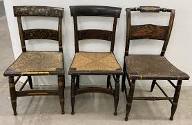 Lot of Six Mid-19th Century Mis-Matched American Hitchcock ...