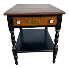 Vintage Hitchcock Tables | Chairish