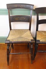Lot - Group of Three Antique Hitchcock Style Chairs