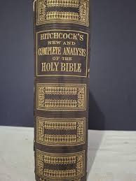 1861 Hitchcock's Bible: New & Complete Analysis, Unused ...
