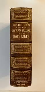 1870 Hitchcock's New and Revised Analysis of the Holy Bible ...