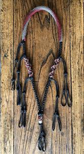 Custom Paracord Duck Goose Waterfowl Predator Call Lanyard Red & Silver Diamonds | eBay