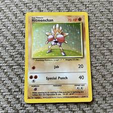 HITMONCHAN - Base Set 1999 HOLO 7/102 - Pokemon Card 1999 ...