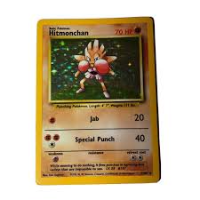 Pokémon Hitmonchan Base Set Holo 7/102 Pokémon TCG | eBay