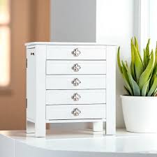 Emma Jewelry Chest ~ White - Hives And Honey