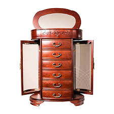 Hives And Honey Patricia Mahogany Jewelry Box