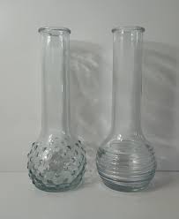 Vintage Bud Vases 2 Hobnail (#05) Beehive (#25) Pair Brody ...