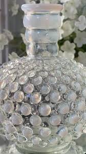 Vintage Fenton Hobnail Opalescent Bottle - Etsy