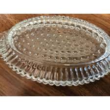 Vintage Jeannette Glass Oval Clear Glass Banana Split Boat ...