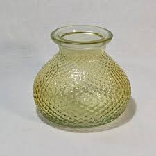 Short Lime Green Diamond Textured Decor Vase - Etsy