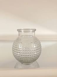 Clear Glass Pampas Grass Vase - Etsy