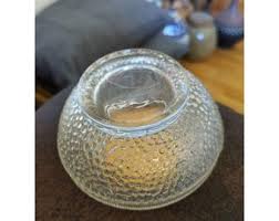 Vintage Art Deco Pressed Glass Powder Jar/dresser Jar With Metal Lid READ - Etsy