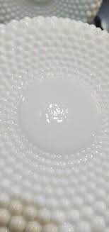 Set Of 2 Vintage Westmoreland White Milk Glass Hobnail Ashtrays | eBay