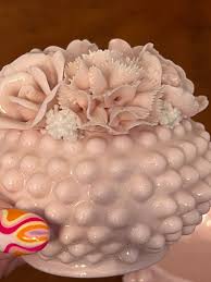 RARE Vintage 1940's Ardalt Lenwile Pink Hobnail Vanity Set Perfume Bottles Powder Box - Etsy